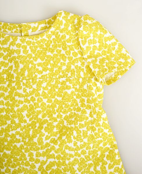 JUN OKAMOTO.[RO-33159]ミモザで出来たようなワンピース(YELLOW)