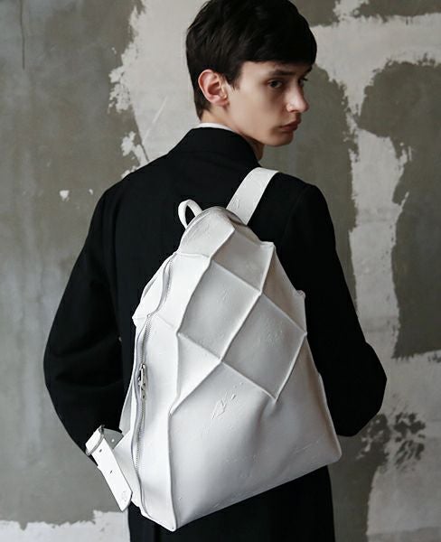 KAGARI YUSUKE.ヴェシカピスキス リュック[w15-02-white]