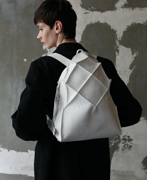 KAGARI YUSUKE.ヴェシカピスキス リュック[w15-02-white]