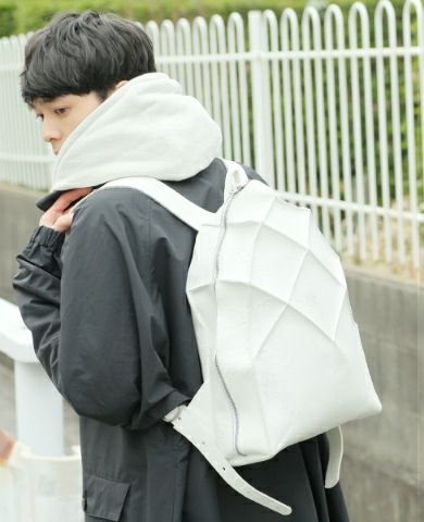 KAGARI YUSUKE.ヴェシカピスキス リュック[w15-02-white]