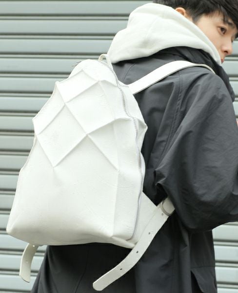 KAGARI YUSUKE.ヴェシカピスキス リュック[w15-02-white]