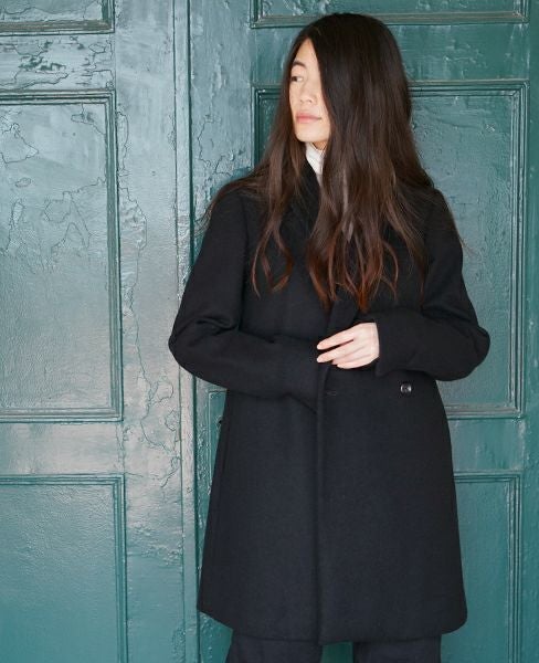 美品　定価9万　suzuki takayuki コート　サイズ2 ブラック suzuki takayuki スズキタカユキ jacket coat [black]