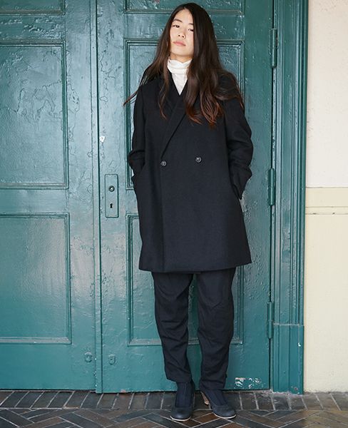 suzuki takayuki スズキタカユキ jacket coat [black]
