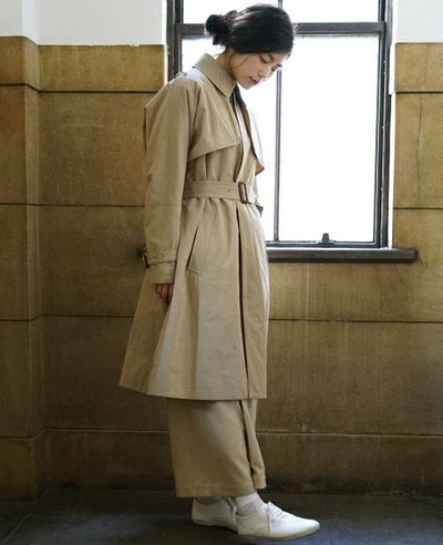 suzuki takayuki.スズキタカユキ.trench coat [nude]