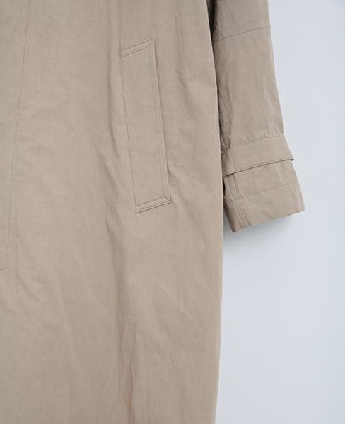suzuki takayuki スズキタカユキ trench coat [nude]