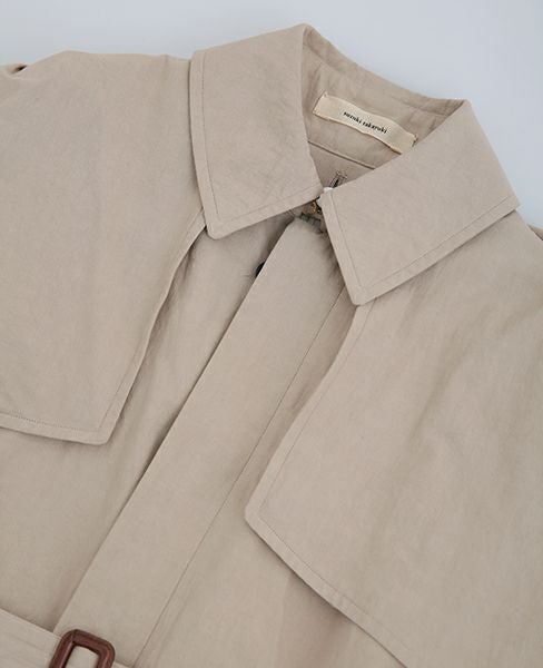 suzuki takayuki.スズキタカユキ.trench coat [nude]