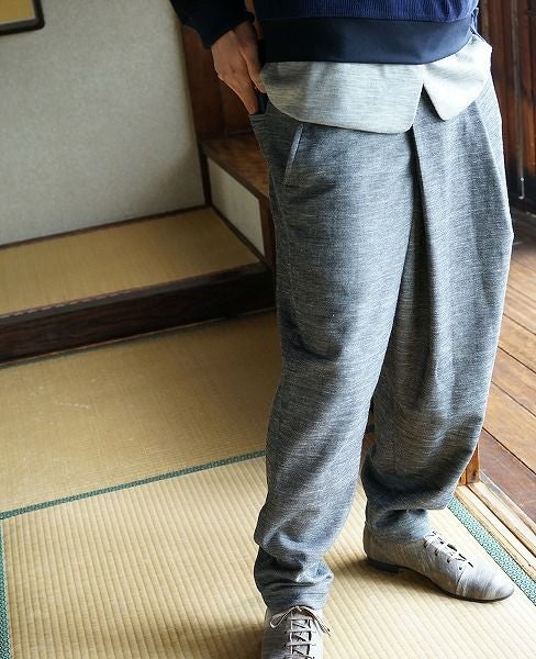 ohta.gray pants[16aw-pt-00G]