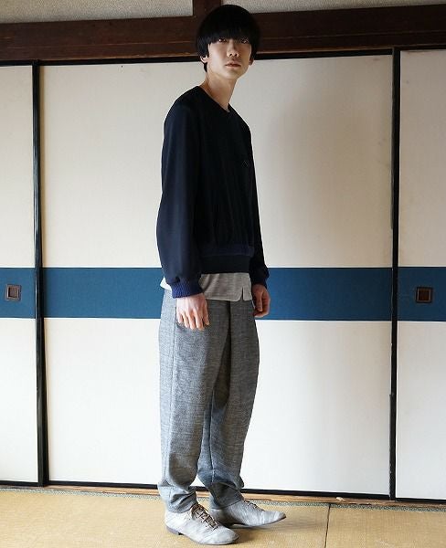 ohta.gray pants[16aw-pt-00G]