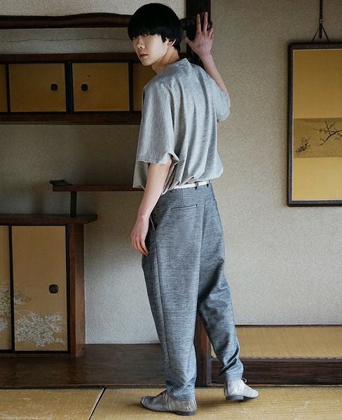 ohta.gray pants[16aw-pt-00G]