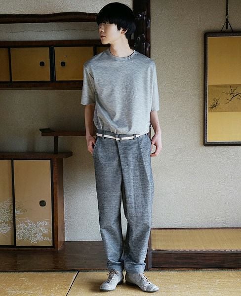 ohta.gray pants[16aw-pt-00G]