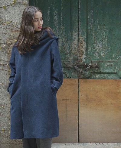ohta.オオタ.navy coat［16aw-jk-04N］