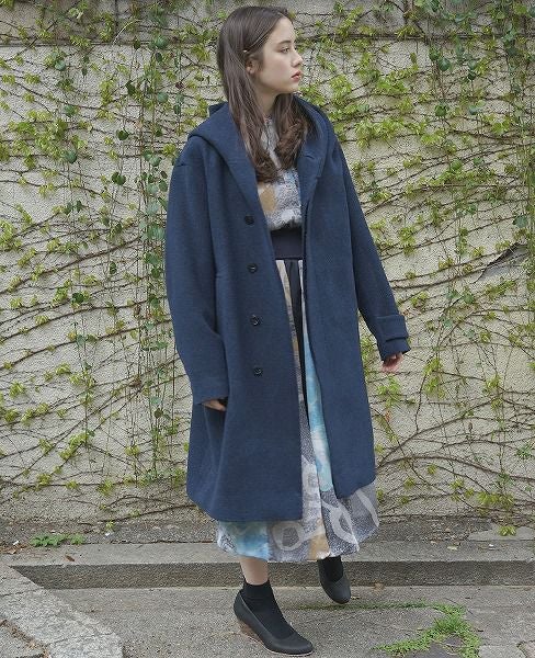 ohta.オオタ.navy coat［16aw-jk-04N］