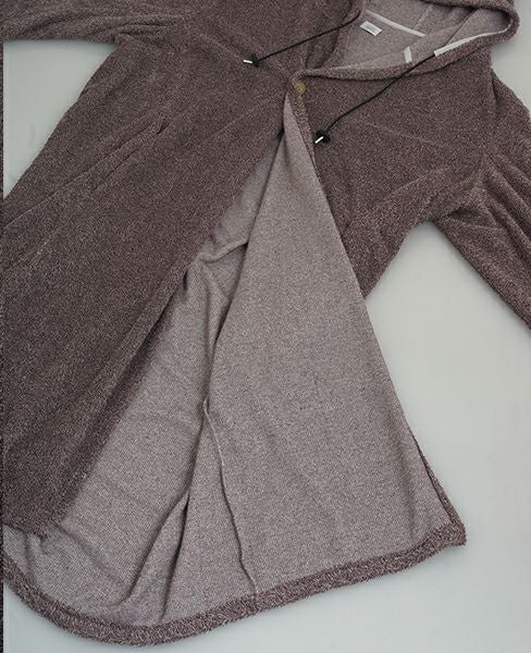 hatra ハトラ.GOWN COAT[PURPLE]_