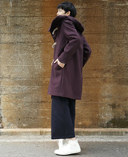hatra TOGGLE COAT [PURPLE]_