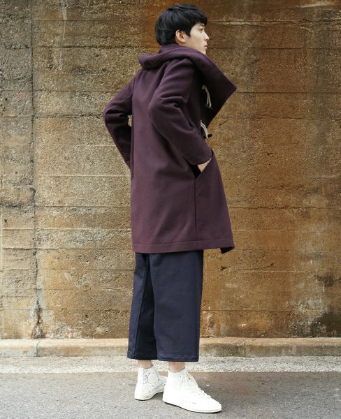 hatra TOGGLE COAT [PURPLE]_