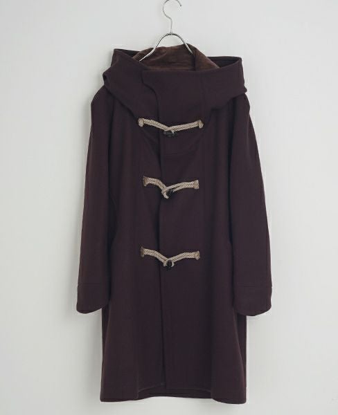 hatra.TOGGLE COAT [PURPLE]_