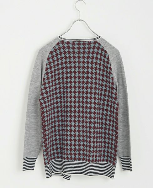 SWANLAKE.フリルカーディガン[wine]