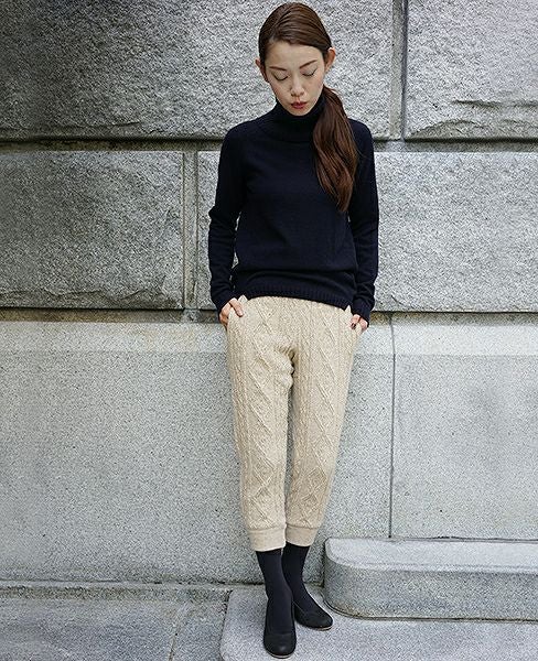 SWANLAKE.7分丈フィッシャーマンパンツ[beige]