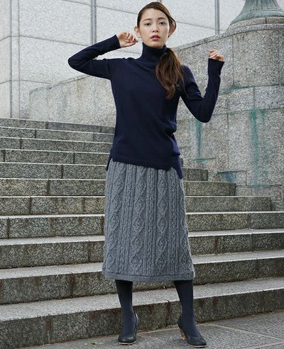 SWANLAKE.フィッシャーマンスカート[gray]