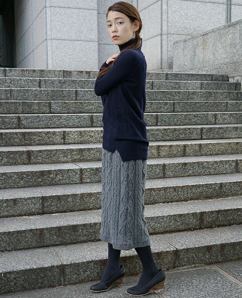 SWANLAKE.フィッシャーマンスカート[gray]