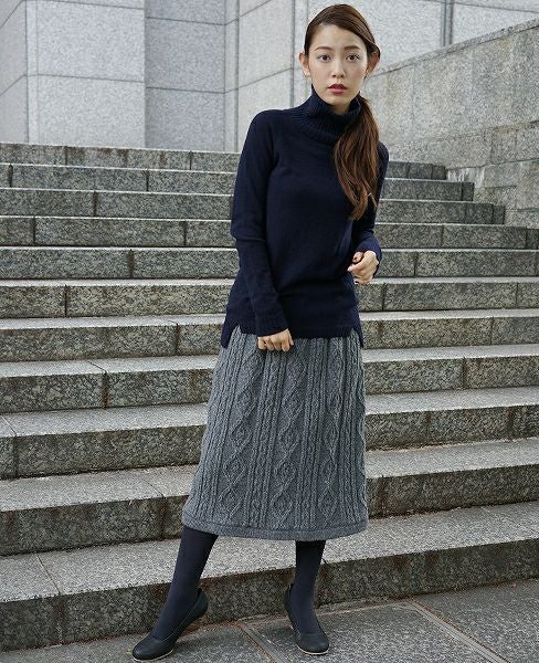 SWANLAKE.フィッシャーマンスカート[gray]