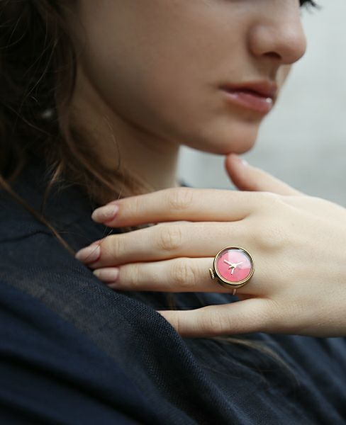 nejicommu ネジコミュ TRANSITION RING [RED]_