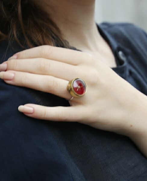 nejicommu ネジコミュ TRANSITION RING [RED]_