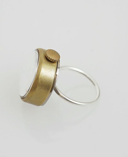 nejicommu.ネジコミュ.TRANSITION RING [BRASS]_