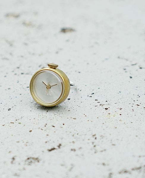 nejicommu ネジコミュ TRANSITION RING [SILVER/GOLD]_
