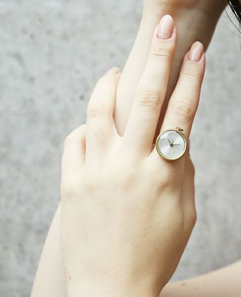 nejicommu ネジコミュ TRANSITION RING [SILVER/GOLD]_