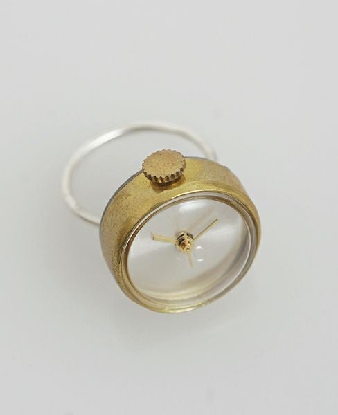 nejicommu ネジコミュ TRANSITION RING [SILVER/GOLD]_