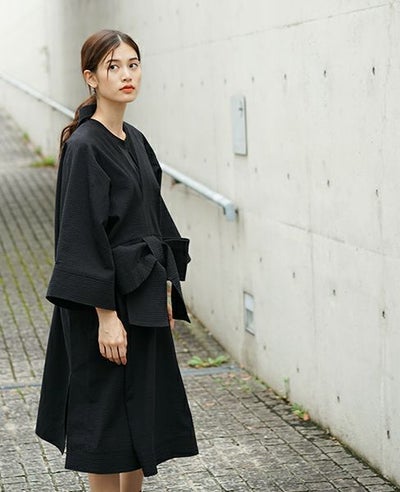 HENRIK VIBSKOV.KID DRESS [BLACK]_