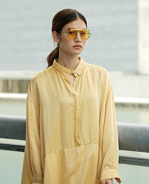 HENRIK VIBSKOV BEATLE DRESS [B.LION YELLOW]_