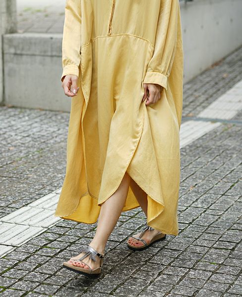 HENRIK VIBSKOV BEATLE DRESS [B.LION YELLOW]_