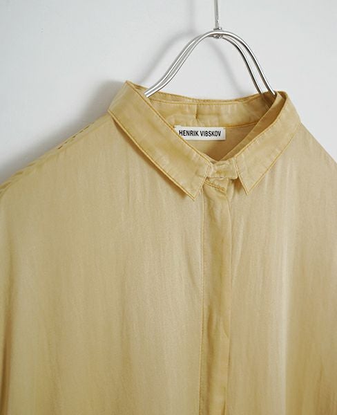 HENRIK VIBSKOV.BEATLE DRESS [B.LION YELLOW]_