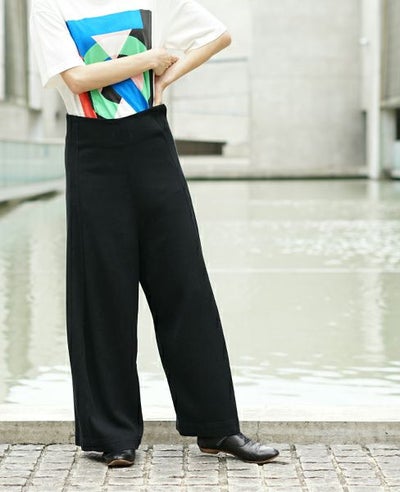 HENRIK VIBSKOV.LOYAL TWILL PANTS [BLACK TWILL]_