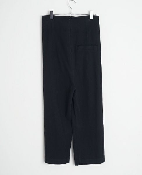 HENRIK VIBSKOV.LOYAL TWILL PANTS [BLACK TWILL]_