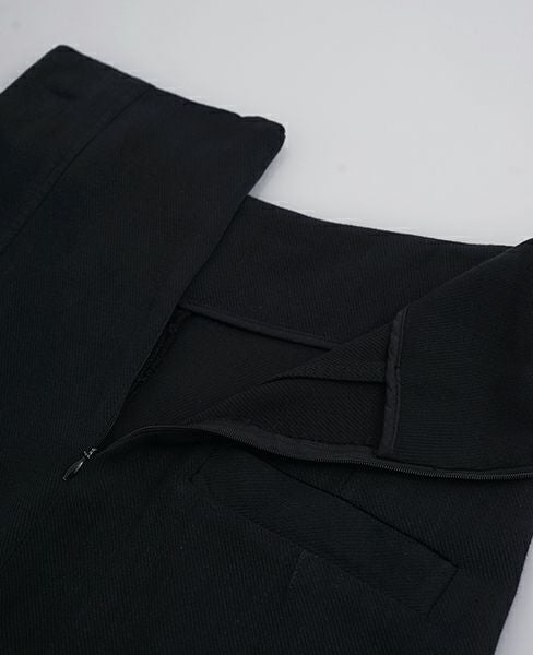 HENRIK VIBSKOV.LOYAL TWILL PANTS [BLACK TWILL]_