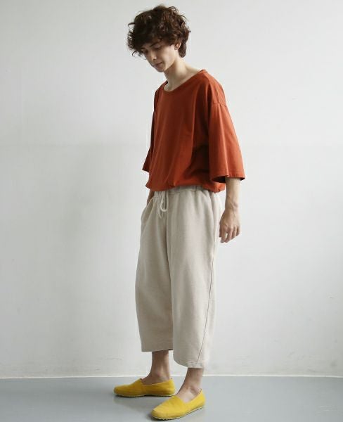 HENRIK VIBSKOV.SWEAT PANTS[BEIGE YING]_