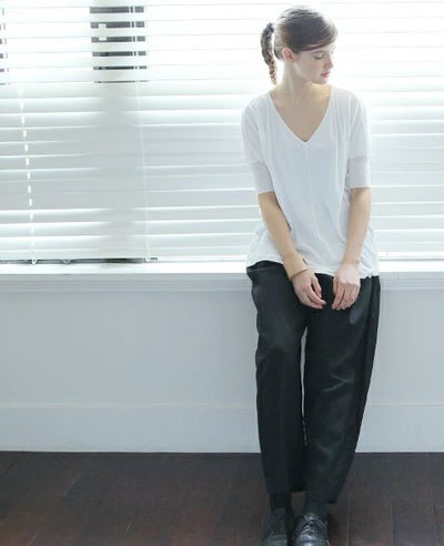 STUDIO NICHOLSON.LIGHT WEIGHT BALLOON PANTS [MARCELLO・SN-117]