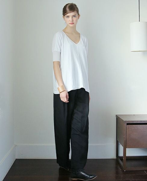 STUDIO NICHOLSON.LIGHT WEIGHT BALLOON PANTS [MARCELLO・SN-117]