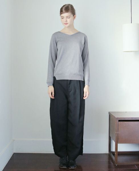 STUDIO NICHOLSON.LIGHT WEIGHT BALLOON PANTS [MARCELLO・SN-117]