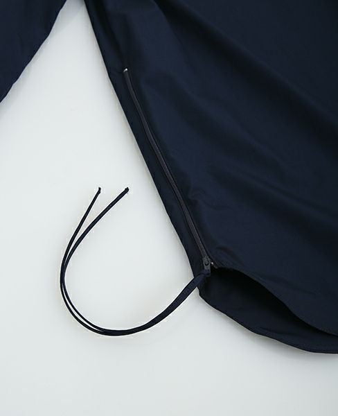 STUDIO NICHOLSON.NOISY COTTON ZIP TOP  [PINO・SN-122]