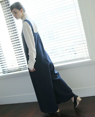 STUDIO NICHOLSON.DOUBLE FACED COTTON ONE PIECE [NIN・SN-120]