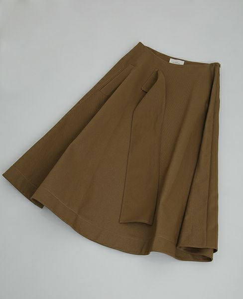 STUDIO NICHOLSON.SIDE TIE FULL SKIRT [BENTO・SN-107]