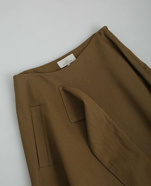 STUDIO NICHOLSON.SIDE TIE FULL SKIRT [BENTO・SN-107]