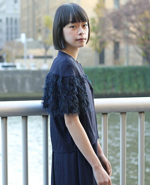 Jun Okamoto ジュンオカモト 夏の海の歓喜のようなワンピース sky JUN OKAMOTO 朝もやの湖をクールに泳ぐ白鳥のためのボレロ