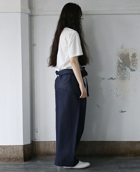 hatra×Palm maison ハトラ×パームメゾン 限定復刻 ・巻デニム ワイド