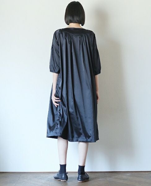 YAB-YUM.PINTUCK SLEEVE OP [171301 BLK]