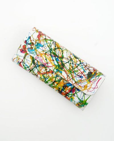 macromauro マクロマウロ.high paint wallet long